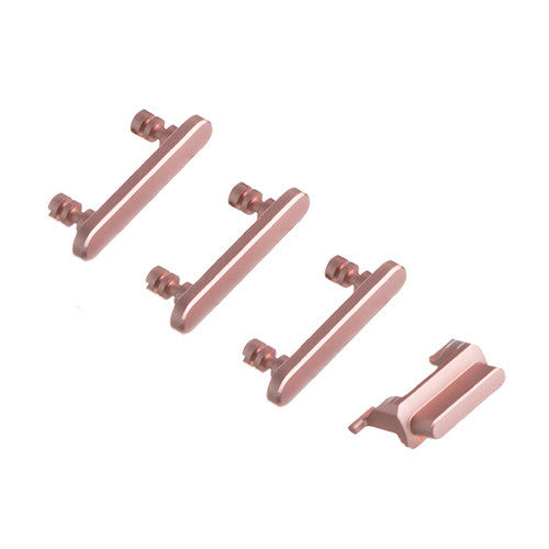 OEM SIM Card Tray + Side Button for iPhone 7 Plus Rose Gold