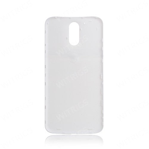 Custom Battery Cover for Motorola Moto G4 Plus White