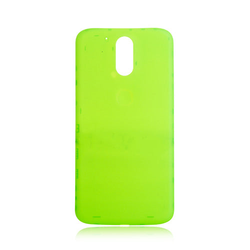 Custom Battery Cover for Motorola Moto G4 Plus Green