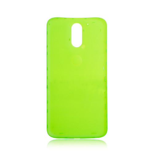 Custom Battery Cover for Motorola Moto G4 Plus Green