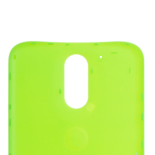 Custom Battery Cover for Motorola Moto G4 Plus Green