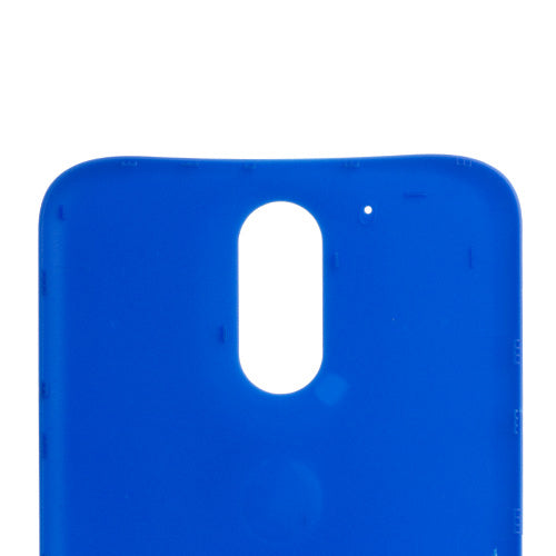 Custom Battery Cover for Motorola Moto G4 Plus Blue