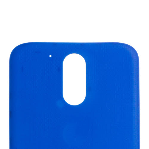 Custom Battery Cover for Motorola Moto G4 Plus Blue