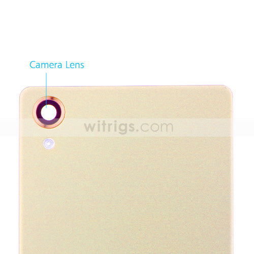 OEM Back Cover for Sony Xperia X Lime Gold