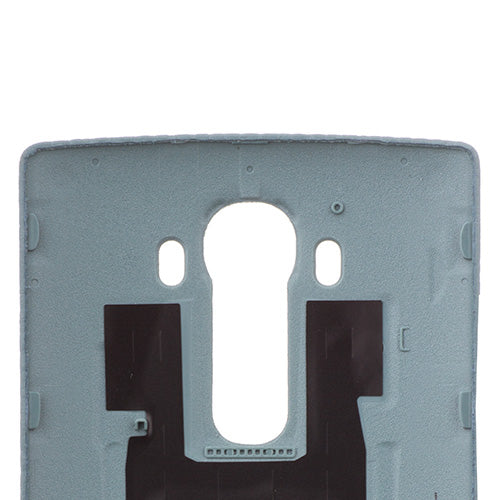 OEM Leather Back Cover for LG G4 Ice Blue