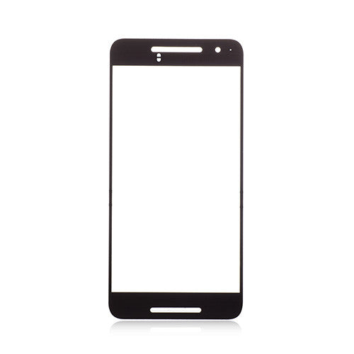 Custom Front Glass for Motorola Moto G4 Plus Black