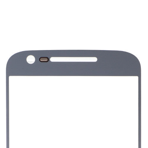 Custom Front Glass for Motorola Moto G4 Plus White