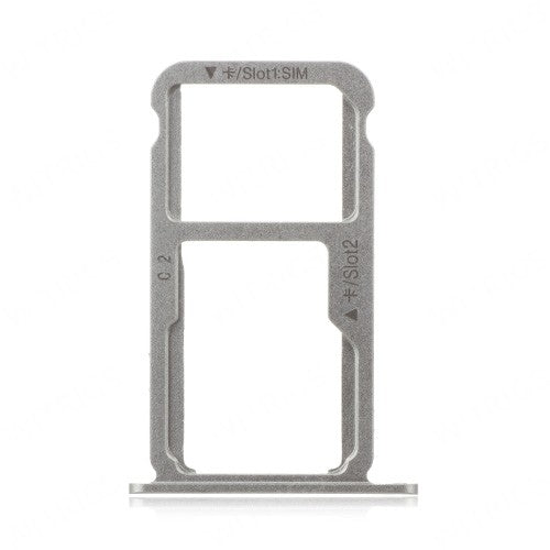 OEM SIM Card Tray for Huawei Honor 8 Dual Pearl White