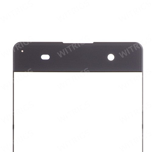 Custom Front Glass for Sony Xperia XA Graphite Black