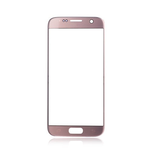 OEM Front Glass for Samsung Galaxy S7 Pink
