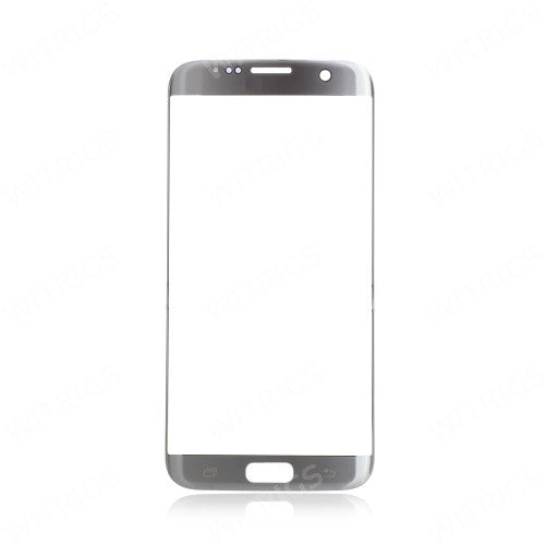 OEM Front Glass for Samsung Galaxy S7 Edge Silver