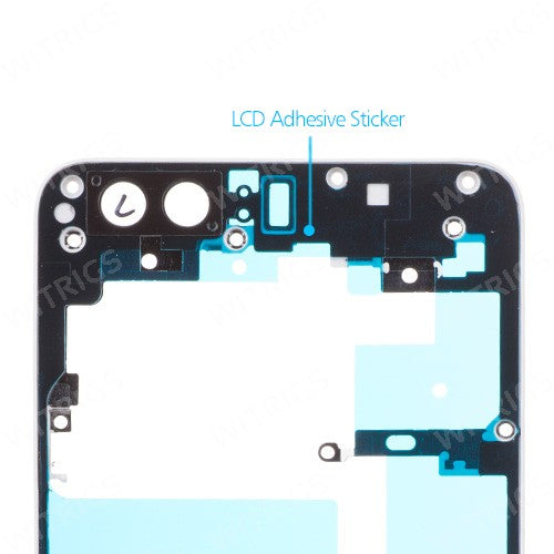 OEM Back Frame for Huawei Honor 8 Pearl White
