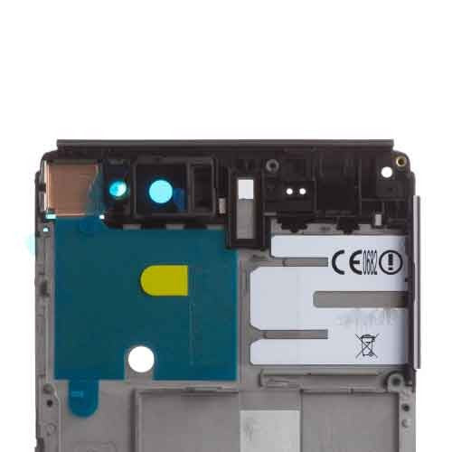 OEM LCD Supporting Frame for Sony Xperia XA Ultra Graphite Black