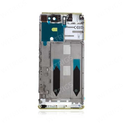 OEM LCD Supporting Frame for Sony Xperia XA Ultra Lime Gold