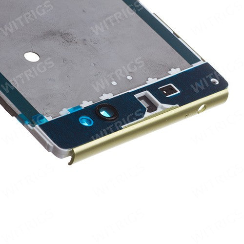 OEM LCD Supporting Frame for Sony Xperia XA Ultra Lime Gold