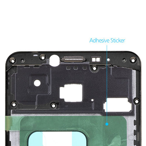 OEM LCD Supporting Frame for Samsung Galaxy C7 Dark Gray