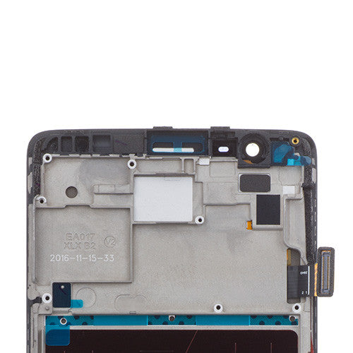OEM Screen Replacement with Frame for OnePlus 3/3T Black