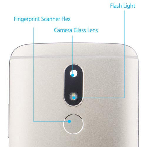 OEM Back Housing for Motorola Moto M Gold