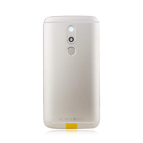OEM Back Housing + Fingerprint Sensor for Motorola Moto M Gold