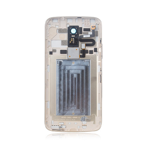 OEM Back Housing + Fingerprint Sensor for Motorola Moto M Gold