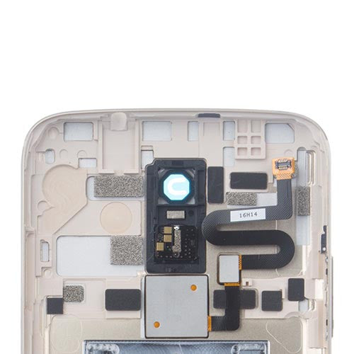 OEM Back Housing + Fingerprint Sensor for Motorola Moto M Gold