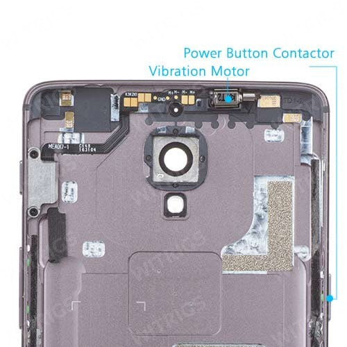OEM Back Cover for OnePlus 3T Gunmetal