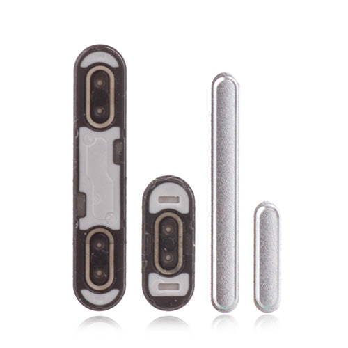 OEM Power Button + Shutter Button + Button Gasket for Sony Xperia XZ Platinum