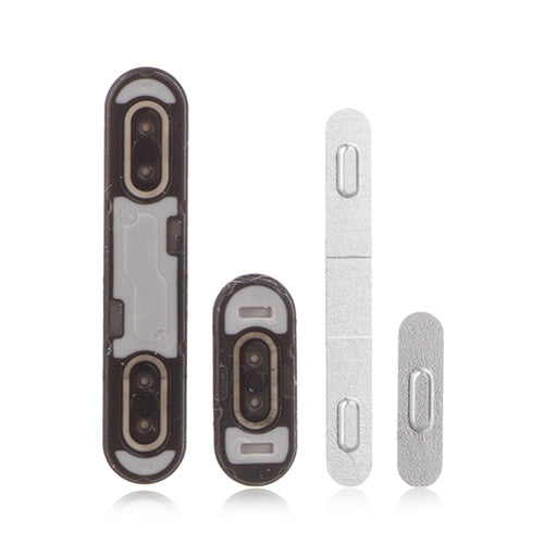 OEM Power Button + Shutter Button + Button Gasket for Sony Xperia XZ Platinum
