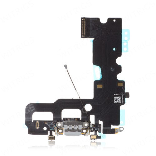 Custom Charging Port Flex for iPhone 7 Silver