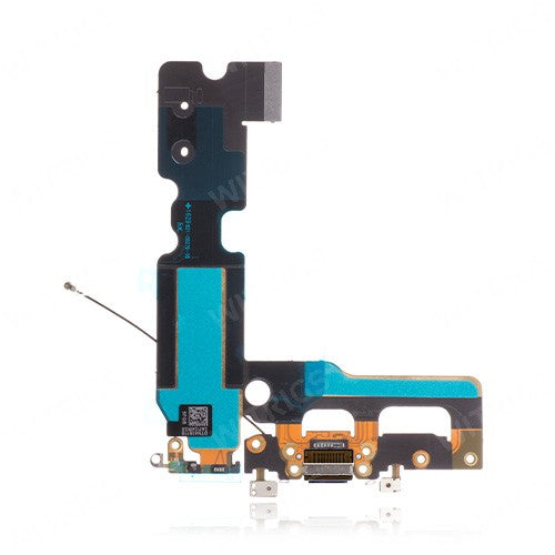 Custom Charging Port Flex for iPhone 7 Plus Jet Black