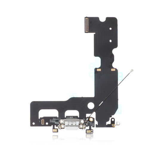 Custom Charging Port Flex for iPhone 7 Plus Silver