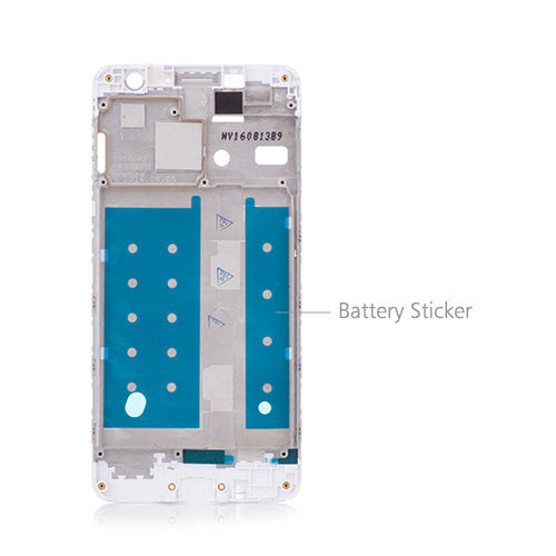 OEM LCD Supporting Frame for Huawei Enjoy 6 White