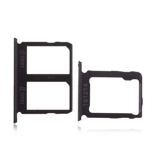OEM SIM & SD Card Tray for Samsung Galaxy C9 Pro Black