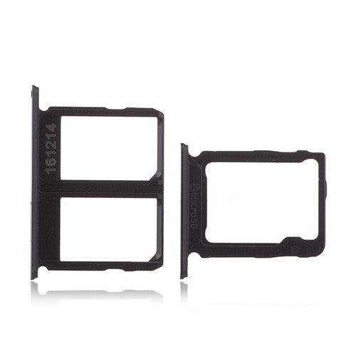 OEM SIM & SD Card Tray for Samsung Galaxy C9 Pro Black