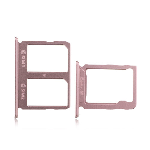 OEM SIM & SD Card Tray for Samsung Galaxy C9 Pro Pink Gold