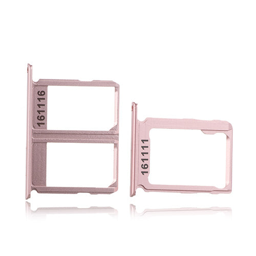 OEM SIM & SD Card Tray for Samsung Galaxy C9 Pro Pink Gold