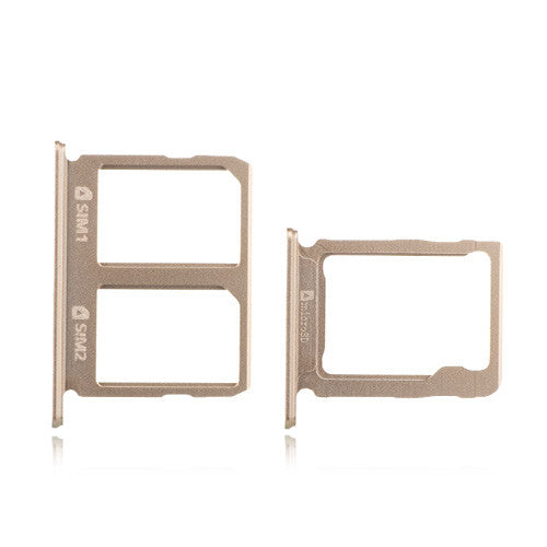 OEM SIM & SD Card Tray for Samsung Galaxy C9 Pro Gold