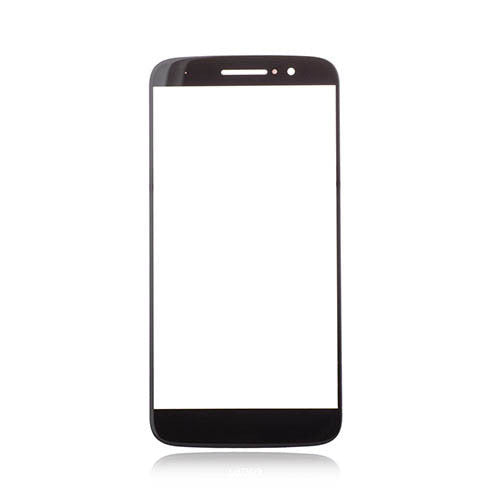 OEM Front Glass for Motorola Moto M Black