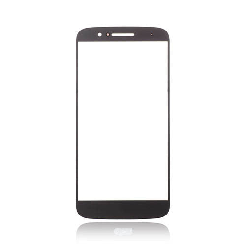 OEM Front Glass for Motorola Moto M Black