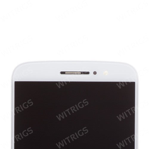 OEM LCD Screen Assembly Replacement for Motorola Moto M Silver