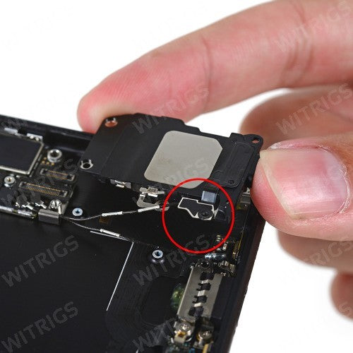 OEM Loudspeaker Brake Sack Shielding Insulator Foam Sticker 1 dot for iPhone 7