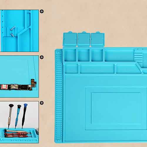 Multi-function Silica gel Mat Heat Insulated Pad Maintenance Platform