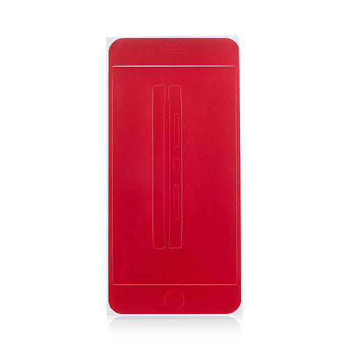 Full Front Screen Protector + Back Skin Sticker Set for iPhone 7 Plus Black