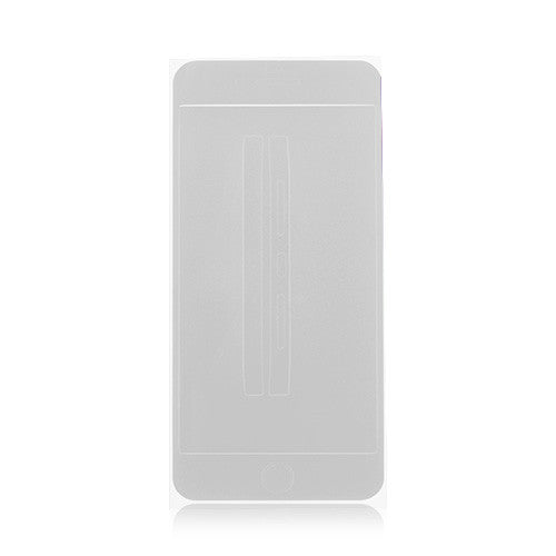 Full Front Screen Protector + Back Skin Sticker Set for iPhone 7 Plus Silver