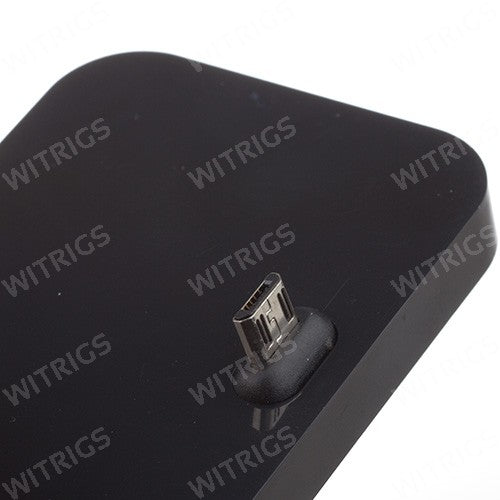 Multi-Function USB Dock Charger Station for Motorola Moto G4/G4 Plus Black