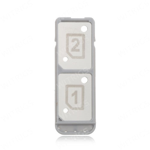 OEM Dual SIM Card Tray for Sony Xperia C6 White