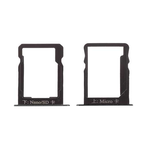 OEM SIM + SD Card Tray for Huawei Ascend Mate7 Amber Gold