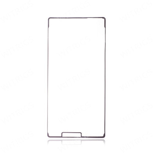 OEM LCD Supporting Frame Sticker for Sony Xperia Z3 Black