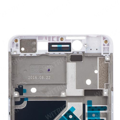 OEM LCD Supporting Frame for Oppo A37 White
