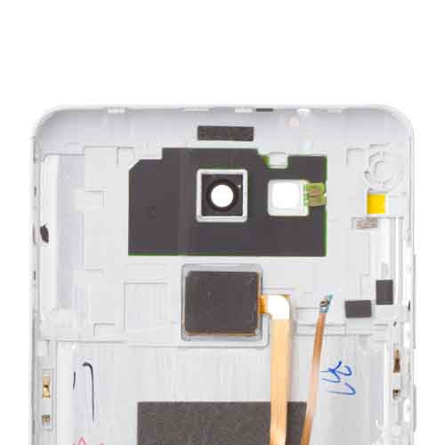 OEM Back Cover with Fingerprint Sensor Flex for Huawei Ascend Mate 7 Moonlight Silver